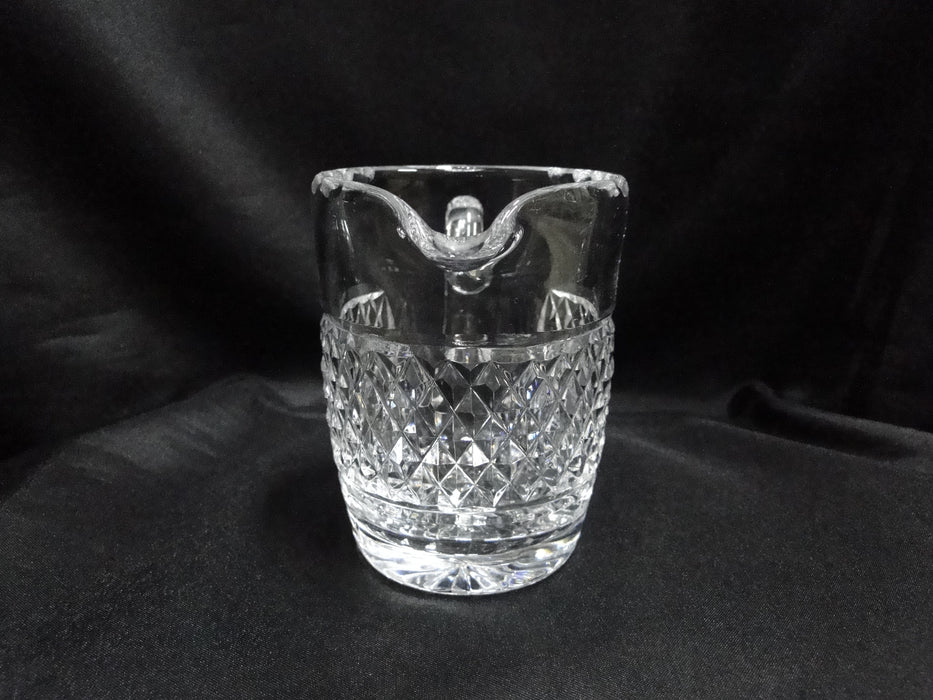 Waterford Crystal, Cross Hatch & Thumbprint Edge: Creamer,  3 7/8", #2