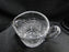 Waterford Crystal, Cross Hatch & Thumbprint Edge: Creamer,  3 7/8", #2