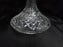 Waterford Crystal Alana, Cut Cross Hatch: Ships Decanter & Stopper, 10" Tall