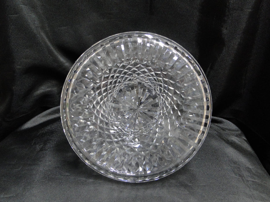 Waterford Crystal Alana, Cut Cross Hatch: Ships Decanter & Stopper, 10" Tall