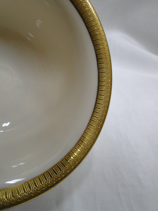 Lenox Countess J40, Gold Encrusted Trim: Mayonnaise / Footed Bowl, 5 1/8"