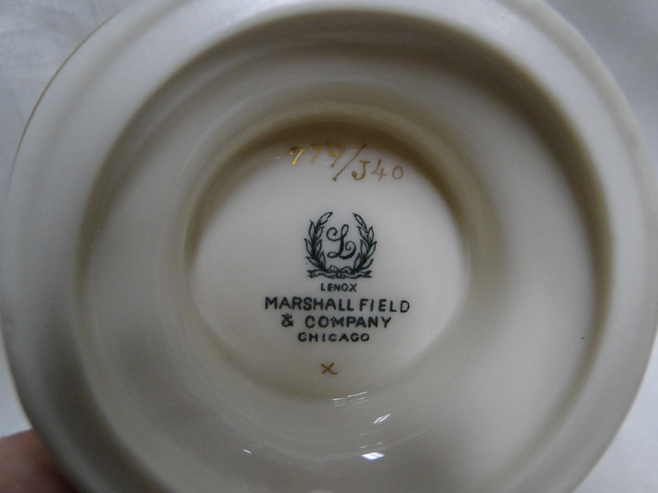 Lenox Countess J40, Gold Encrusted Trim: Mayonnaise / Footed Bowl, 5 1/8"