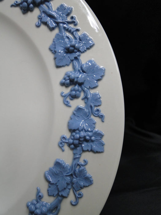 Wedgwood Queensware Lavender / Blue on Cream, Plain: Dinner Plate (s), Crazing