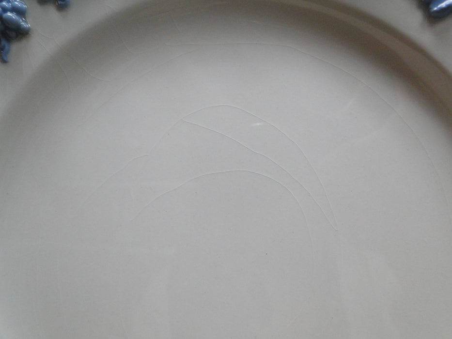 Wedgwood Queensware Lavender / Blue on Cream, Plain: Dinner Plate (s), Crazing