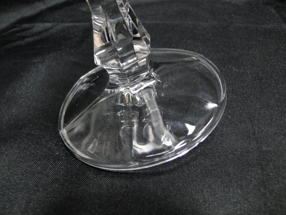 Failte Crystal Ireland Cut Flower Design: Water or Wine Goblet (s), 6 3/4" As Is