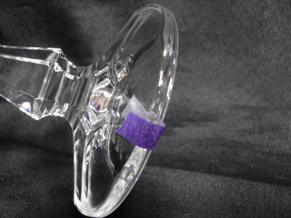 Failte Crystal Ireland Cut Flower Design: Water or Wine Goblet (s), 6 3/4" As Is