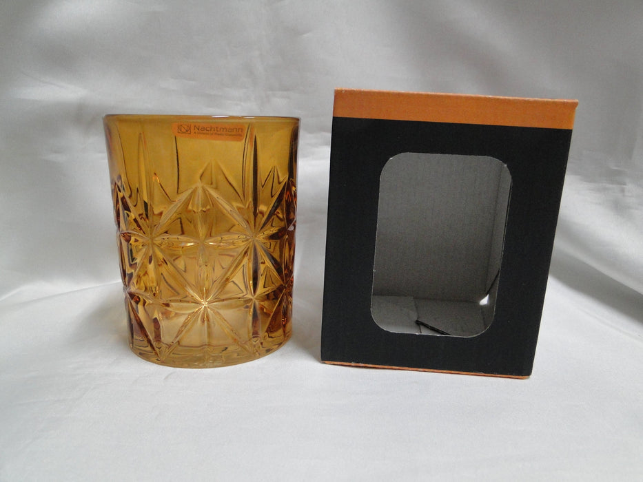 Nachtmann Highland: NEW Amber Tumbler / Double Old Fashioned, 4", Box