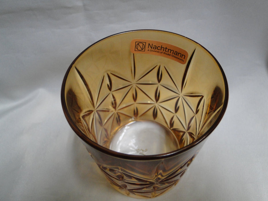 Nachtmann Highland: NEW Amber Tumbler / Double Old Fashioned, 4", Box