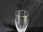 Lenox Firelight Gold Crystal, Gold Trim: Champagne Flute (s), 9 1/2" Tall
