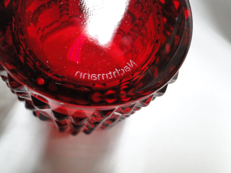 Nachtmann Punk: NEW Ruby Red Tumbler / Double Old Fashioned, 4", Box