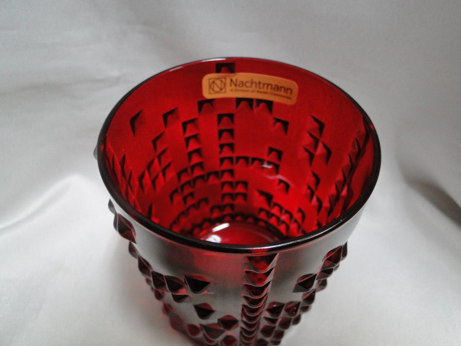 Nachtmann Punk: NEW Ruby Red Tumbler / Double Old Fashioned, 4", Box