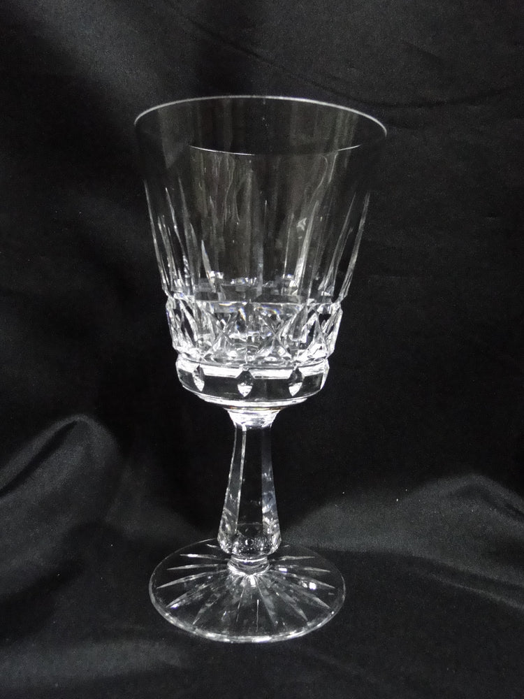 Waterford Crystal Kylemore, Vertical & X Cuts: Water Goblet (s), 6 7/8"