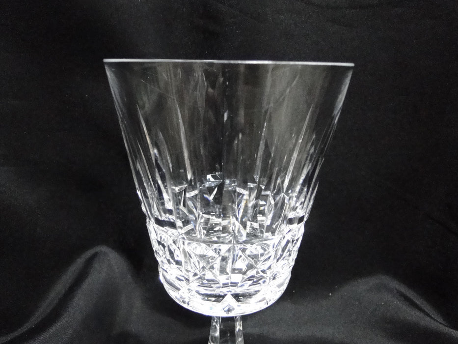 Waterford Crystal Kylemore, Vertical & X Cuts: Water Goblet (s), 6 7/8"