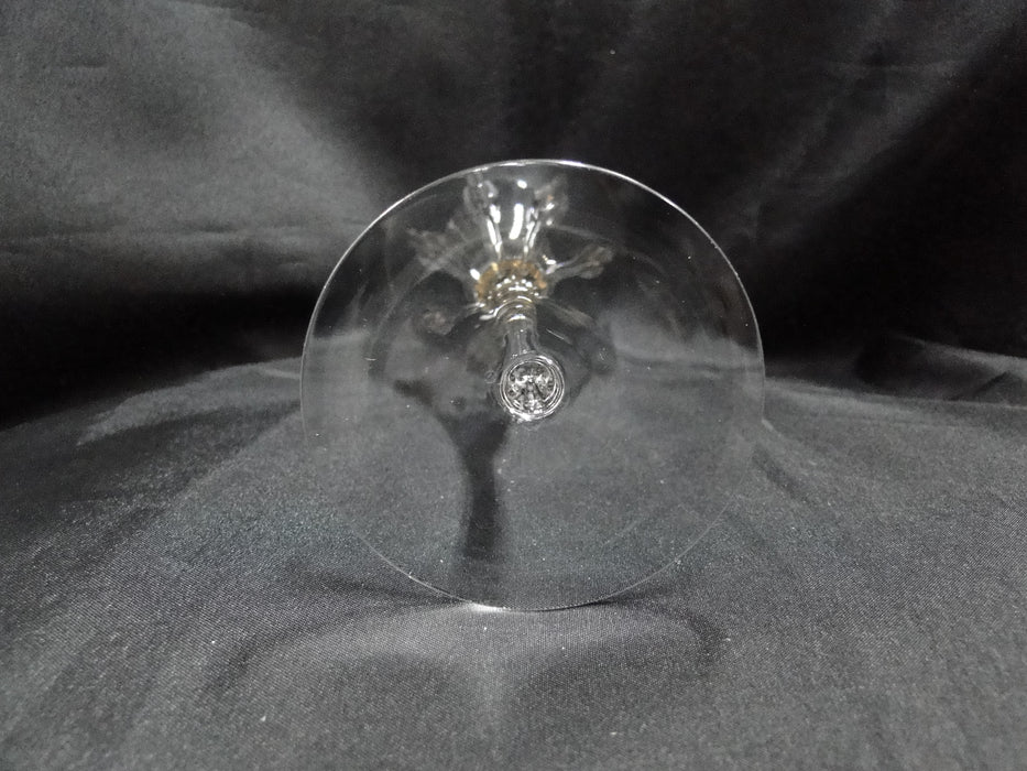 Lenox Firelight Gold Crystal, Gold Trim: Water or Wine Goblet (s), 8 5/8"
