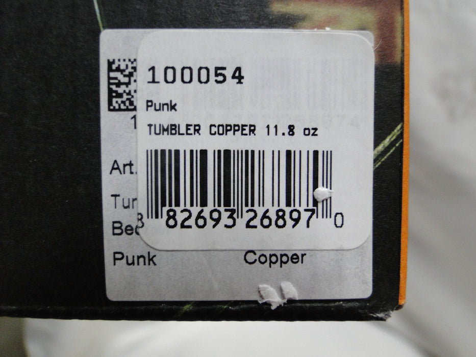 Nachtmann Punk: NEW Copper Tumbler / Double Old Fashioned, 4", Box