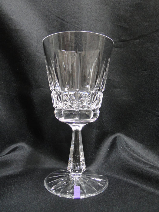 Waterford Crystal Kylemore, Vertical & X Cuts: Water Goblet (s), 6 7/8", Flaw