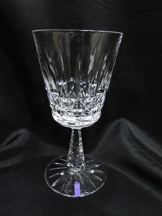 Waterford Crystal Kylemore, Vertical & X Cuts: Water Goblet (s), 6 7/8", Flaw