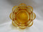 Fostoria Coin Glass Amber: Sugar Bowl No Lid, 3" Tall
