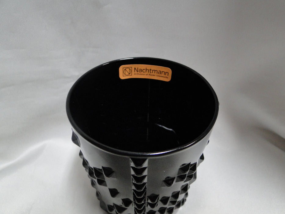 Nachtmann Punk: NEW Jet Black Tumbler / Double Old Fashioned, 4", Box