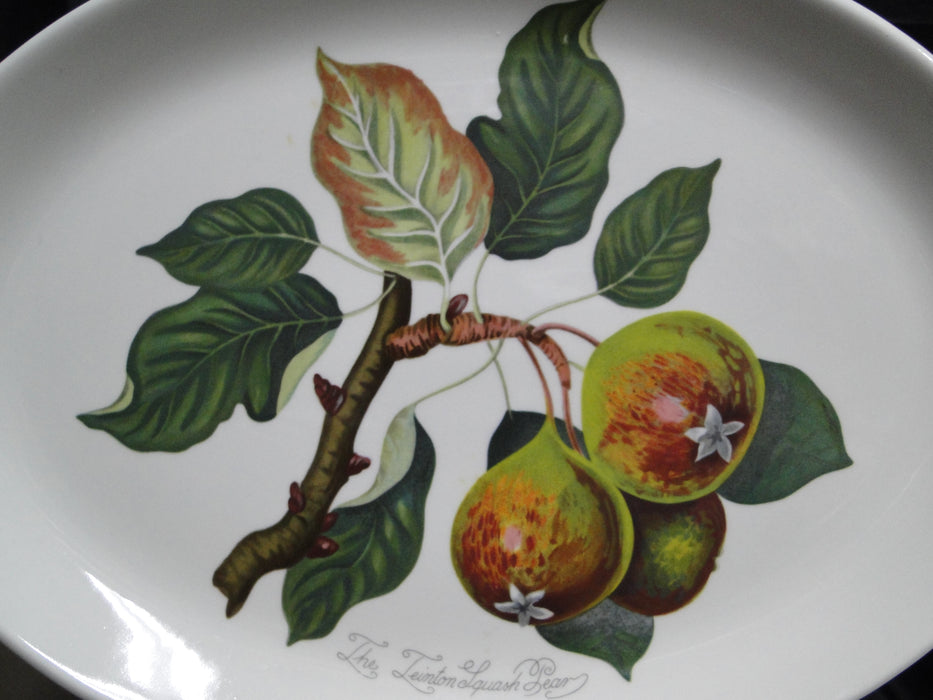 Portmeirion Pomona: Oval Steak Platter, Squash Pear, 13" x 9 3/8", No Laurel