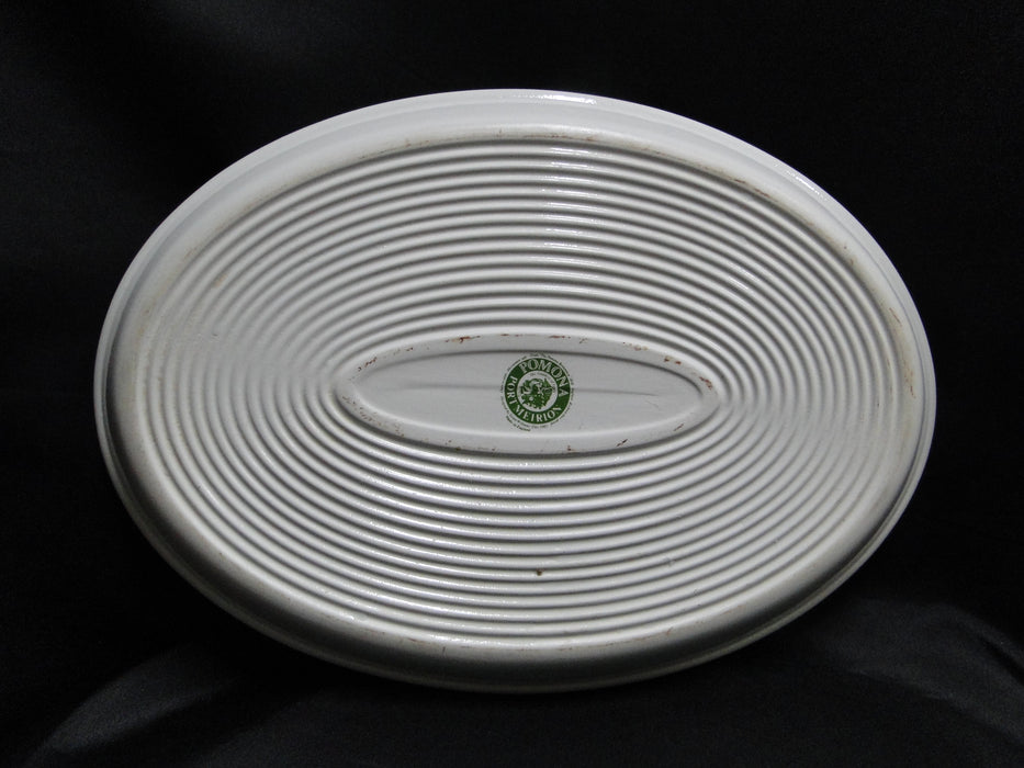 Portmeirion Pomona: Oval Steak Platter, Squash Pear, 13" x 9 3/8", No Laurel