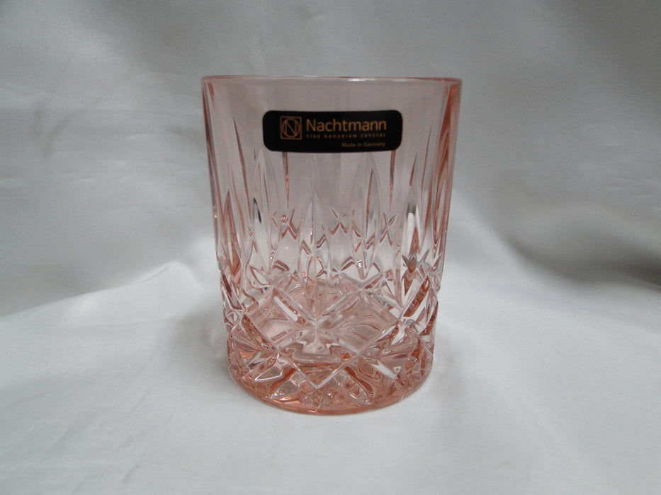 Nachtmann Noblesse: NEW Pair of Rosé Tumblers / Double Old Fashioneds, 4", Box