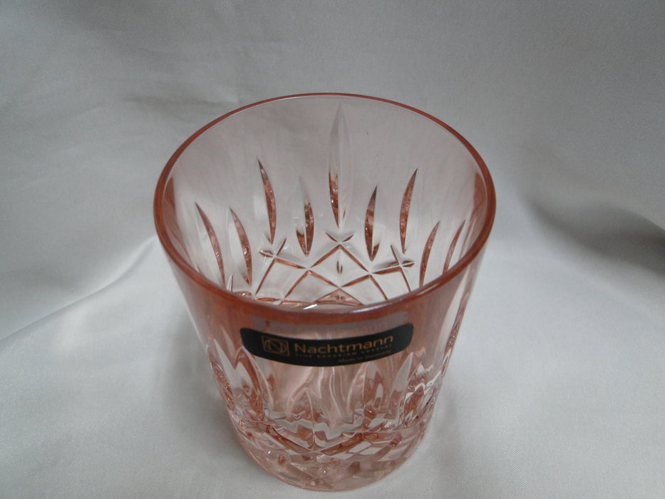 Nachtmann Noblesse: NEW Pair of Rosé Tumblers / Double Old Fashioneds, 4", Box