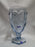 Fostoria Moonstone Light Blue, Thumbprints: Iced Tea Glass, 6 1/2" Tall, As Is