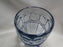 Fostoria Moonstone Light Blue, Thumbprints: Iced Tea Glass, 6 1/2" Tall, As Is