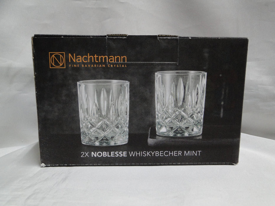Nachtmann Noblesse: NEW Pair of Mint Tumblers / Double Old Fashioneds, 4", Box
