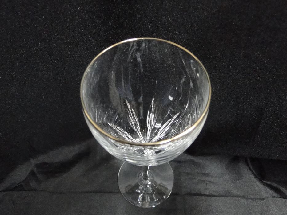 Lenox Firelight Gold Crystal, Gold Trim: Wine (s), 7 7/8"