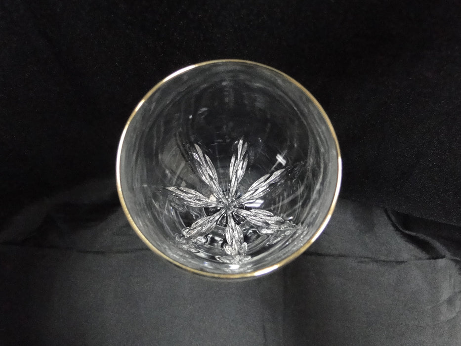 Lenox Firelight Gold Crystal, Gold Trim: Wine (s), 7 7/8"