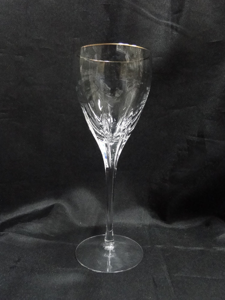 Lenox Firelight Gold Crystal, Gold Trim: Wine (s), 7 7/8", Gold Trim Wear