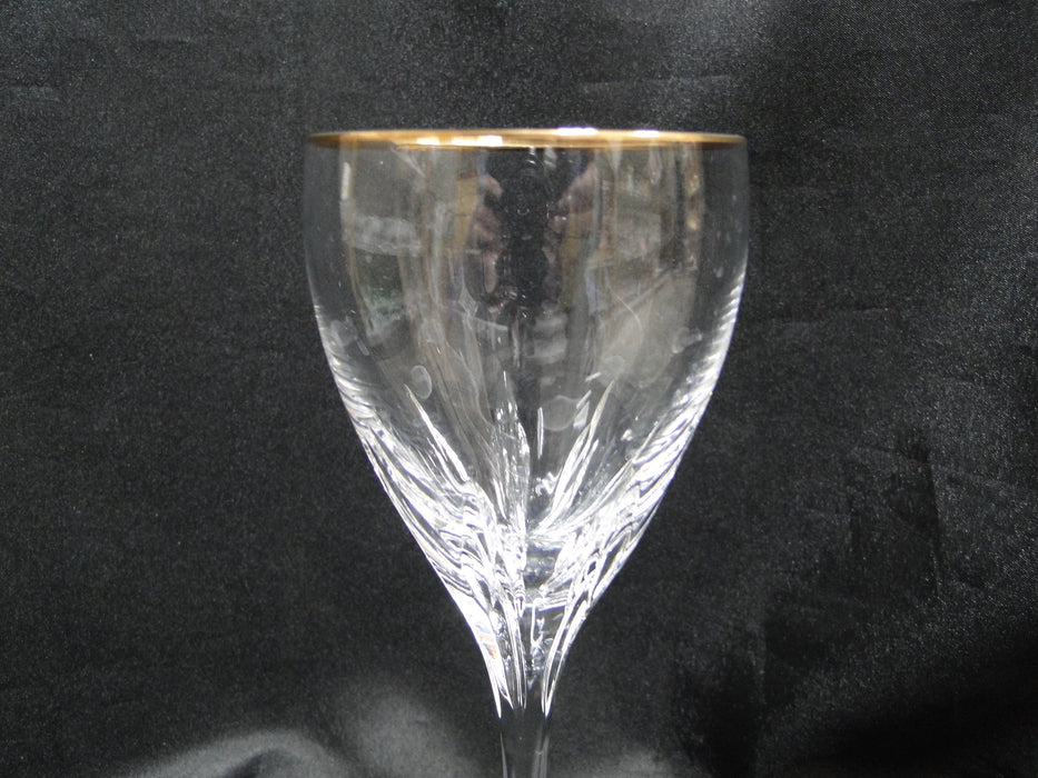 Lenox Firelight Gold Crystal, Gold Trim: Wine (s), 7 7/8"