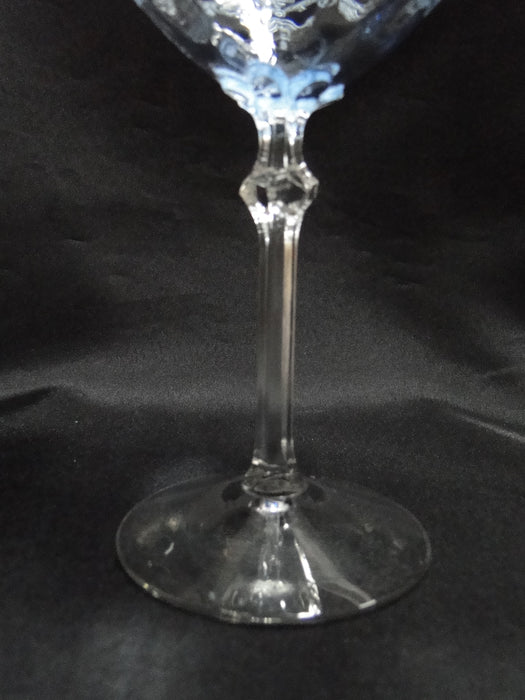 Fostoria Versailles Blue, Etched: Champagne / Sherbet, 6" Tall, As Is