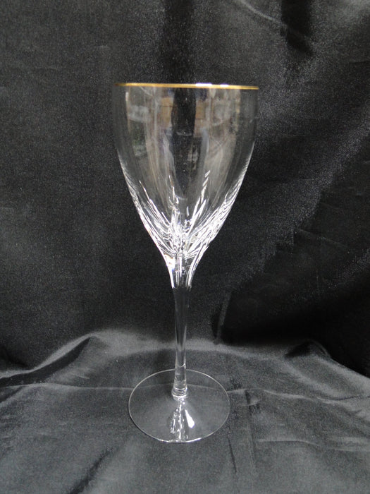 Lenox Firelight Gold Crystal, Gold Trim: Water or Wine Goblet (s), 8 5/8"