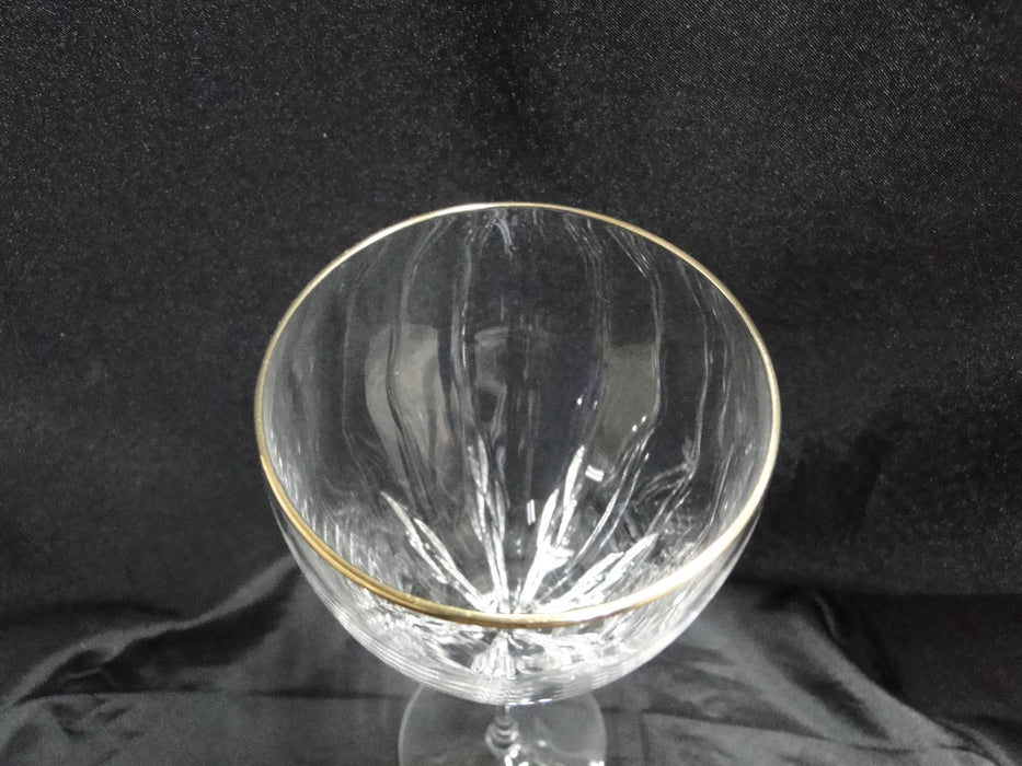 Lenox Firelight Gold Crystal, Gold Trim: Water or Wine Goblet (s), 8 5/8"