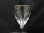 Lenox Firelight Gold Crystal, Gold Trim: Water or Wine Goblet (s), 8 5/8"