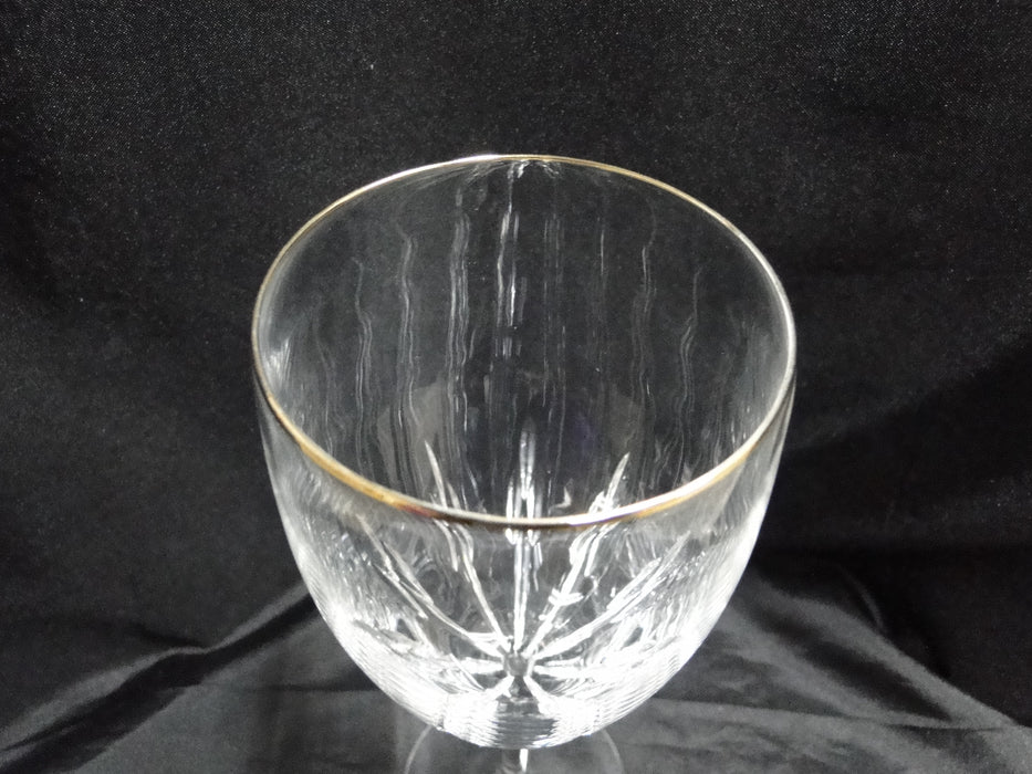 Lenox Firelight Gold Crystal, Gold Trim: Iced Tea (s), 8 1/4"