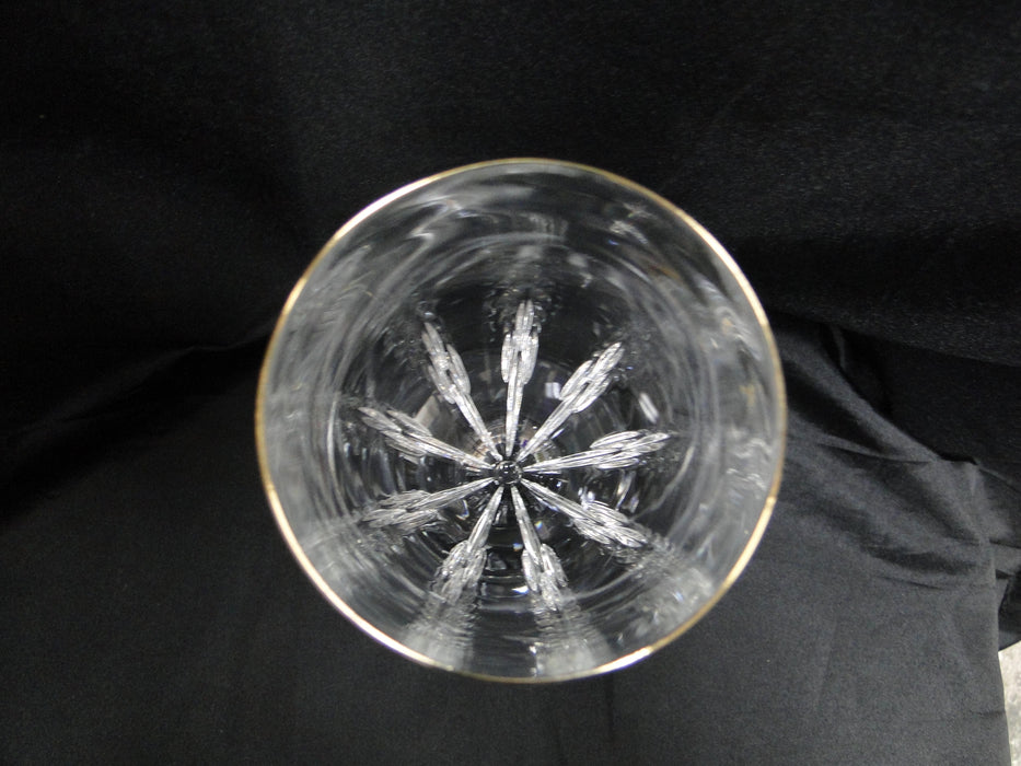 Lenox Firelight Gold Crystal, Gold Trim: Iced Tea (s), 8 1/4"