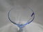 Cambridge 3130 Moonlight Blue, Optic: Water or Wine Goblet, 7 1/4", As Is