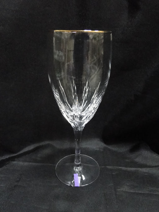 Lenox Firelight Gold Crystal, Gold Trim: Iced Tea, 8 1/4", As Is