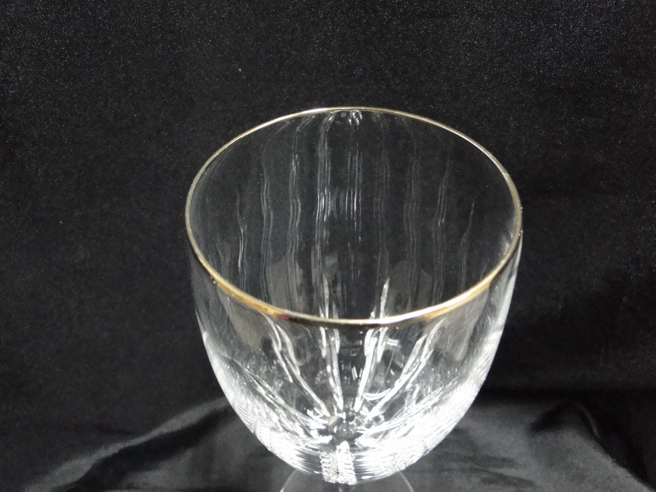 Lenox Firelight Gold Crystal, Gold Trim: Iced Tea, 8 1/4", As Is