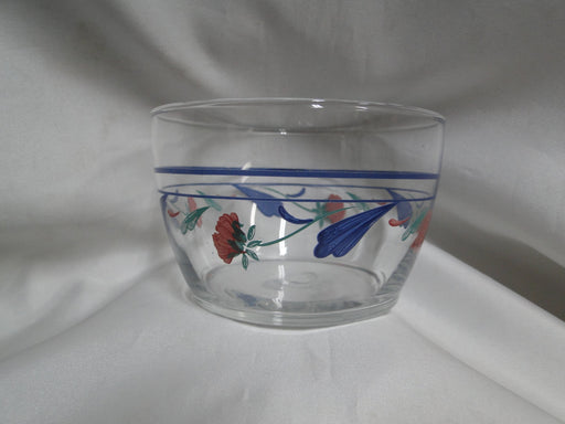 Lenox Poppies on Blue Glassware: Storage Bowl (s), 4 1/4" x 2 3/4" Tall