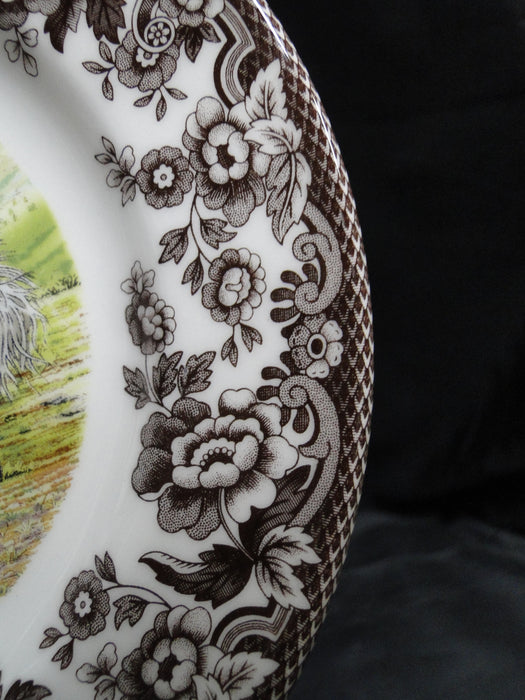 Spode Woodland Horses Arabian, England: Salad Plate, 7 3/4", Flaw