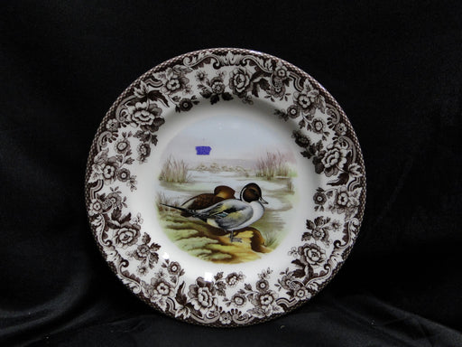 Spode Woodland Pintail Game Bird, England: Salad Plate, 7 3/4", Flaw