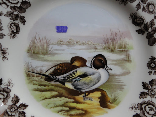 Spode Woodland Pintail Game Bird, England: Salad Plate, 7 3/4", Flaw