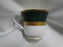 Noritake Fitzgerald, 4712, Green Marble, Gold: Cup & Saucer Set (s), 3 1/8" Tall