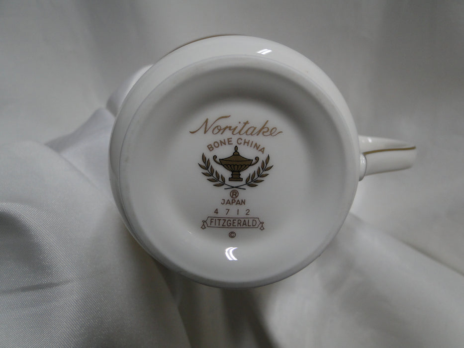 Noritake Fitzgerald, 4712, Green Marble, Gold: Cup & Saucer Set (s), 3 1/8" Tall