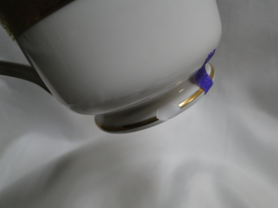 Noritake Fitzgerald, 4712, Green Marble, Gold: 3 1/8" Cup Only, As Is